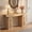 Nature Oak, variant on Homieasy 63'' Farmhouse Console Table with Charging Station & LED Lights, Narrow Entryway Table for Entryway, Living Room, Nature Oak