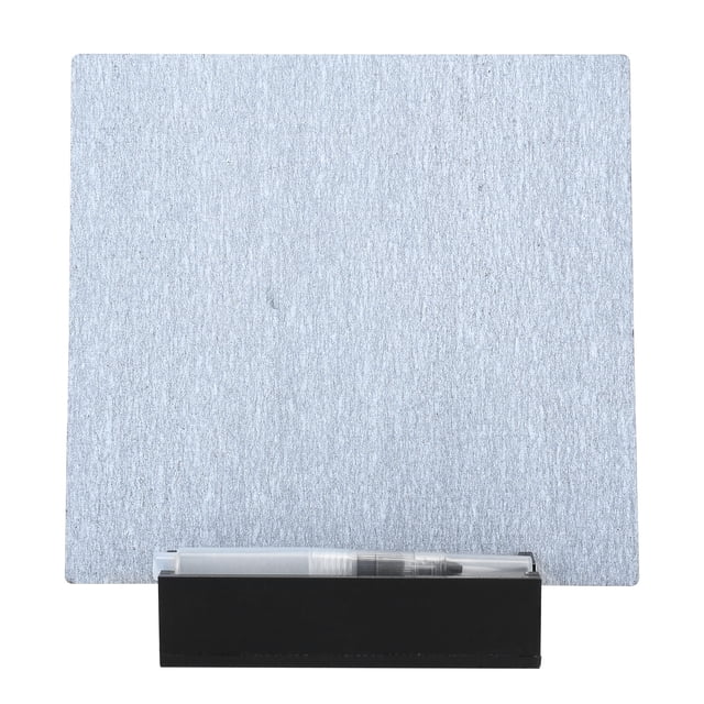 Tablero de dibujo de agua repetible, tablero de pintura al agua sin tinta con cepillo y depósito de agua