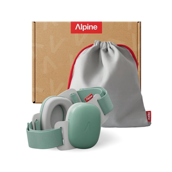 Baby Ear Muffs Alpine Muffy Baby Noise Protection Green