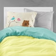 thumbnail image 2 of Christmas Presents between Friends Chow Chow - Red Fabric Standard Pillowcase, 2 of 2