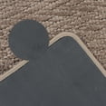 thumbnail image 4 of Unique Bargains Rubber Backing Quick Dry Bath Mat Brown 16" x 24", 4 of 7