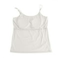 thumbnail image 4 of Aofany Women's Plus Size Comfy Cami Crop Top with Padded Lounge Bralettes Camisole Tank Tops, 4 of 7