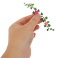 thumbnail image 4 of 8 enredaderas en miniatura para casa de muñecas: mini enredaderas artificiales con flores para micropaisajes, jardines de hadas, arquitectura, dioramas, paisajes, jardines en miniatura., 4 of 5