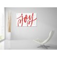 thumbnail image 5 of Epic Art 'Joy in Red' by Imperfect Dust, Acrylic Glass Wall Art, 36"x24", 5 of 5