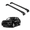 Black, variant on ERKUL Heavy Duty 220lbs Roof Rack Cross Bars for Audi Q5 2018-2024 | Solid Metal Mounts | Anti-Theft Lock Aluminum Crossbars for Rooftop, Cargo Carrier, Luggage, Kayak, Canoe, Bike | Silver