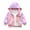 Pink, variant on YABCSAZ Rain Jacket for Toddler Baby Boys and Girls, Light Weight Wind-Resistant, Water-Resistant Puffer Jacket Zip Up Coats Infant Newborn Jacket,Christmas Gifts Size 130 6 Years