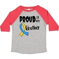 thumbnail image 3 of Inktastic Proud of My Brother Down Syndrome Awareness Boys or Girls Toddler T-Shirt, 3 of 5
