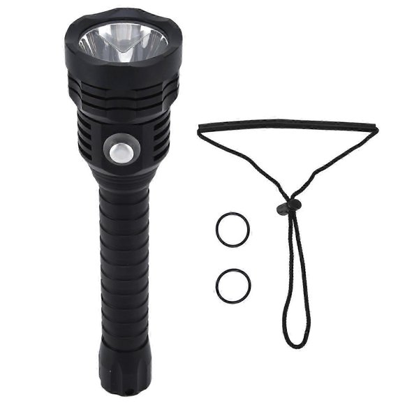 Dive Light 10000LM XHP70 Diving Flashlight Waterproof Dive Torch with 4 Lighting Modes Aluminium Alloy Diving Light