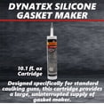 thumbnail image 6 of Dynatex DynaGrey RTV Silicone Gasket Maker 10.1oz Caulk Tube - 500°F High Temperature, Sensor Safe, Low Odor, and Non-Corrosive Silicone Sealing Compound Made in the USA [10-Pack], 6 of 9