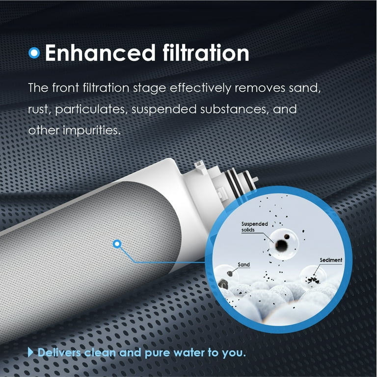 Frizzlife Under Sink Water Filter System MK99High Capacity, 44 OFF