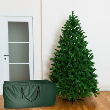 

Yakbaofuo Christmas Tree Storage Bag Can Store Christmas Tree Christmas Gift Storage Home Storage Durable Waterproof Material Dust and Zipper Pocket with Handle Home Textile Storage