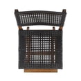 thumbnail image 5 of GDF Studio Omaha Outdoor Acacia Wood and Wicker 5 Piece Rectangular Bar Set, Teak and Brown, 5 of 22
