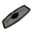 thumbnail image 5 of Front Grille Racing Grill For INFINITI QX50 2019 2020 2021 2022 2023 Honeycomb Style Glossy Black Upper Bumper Hood Mesh Grid, 5 of 7