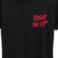 thumbnail image 3 of Jason Lives - Women's Short Sleeve Graphic T-Shirt - Friday The 13Th, 3 of 5