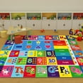thumbnail image 2 of AKASISRUG Baby Play Mat Kids Rug for Playroom, Floor Mat for Toddlers, Playtime Collection ABC, Numbers, Animals Educational Area Rugs for Kids Room Classroom, 2 of 7