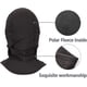 thumbnail image 2 of Negro Pasamontañas de motocicleta Invierno Hombres Mujeres para deportes al aire libre Polaina para el cuello Ciclismo Motocicleta Snowboard Esquí Ciclismo Polaina para el cuello reflectante A prueba de viento A prueba de polvo Transpirable Rojo Verde, 2 of 5