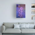 thumbnail image 2 of Trademark Fine Art 'Purple Stained Glass' Canvas Art by Cora Niele, 2 of 4