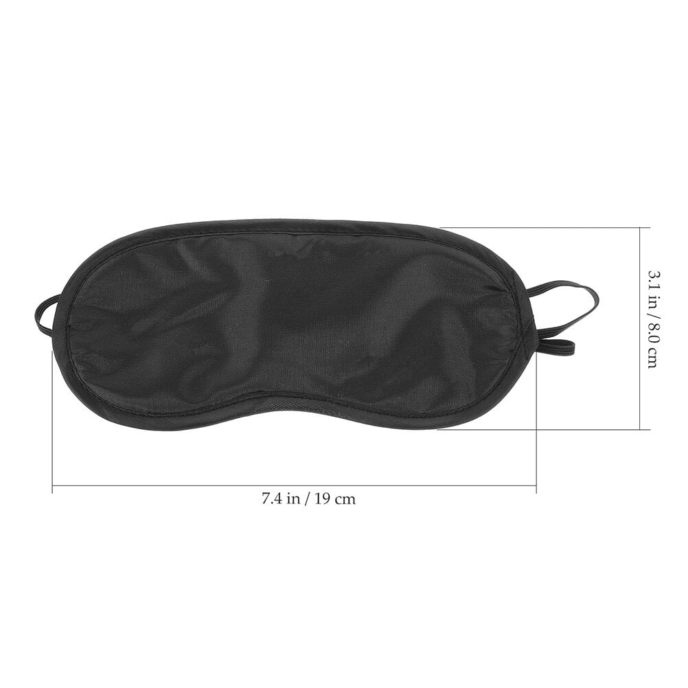 Framendino, 100 Pack Black Disposable Eye Mask Blindfolds with Nose Pad for  Sleep Travel