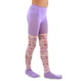 thumbnail image 2 of TeeHee Little Kids Girls Fashion Cotton Footless Tights 3 Pair Pack, 2 of 4