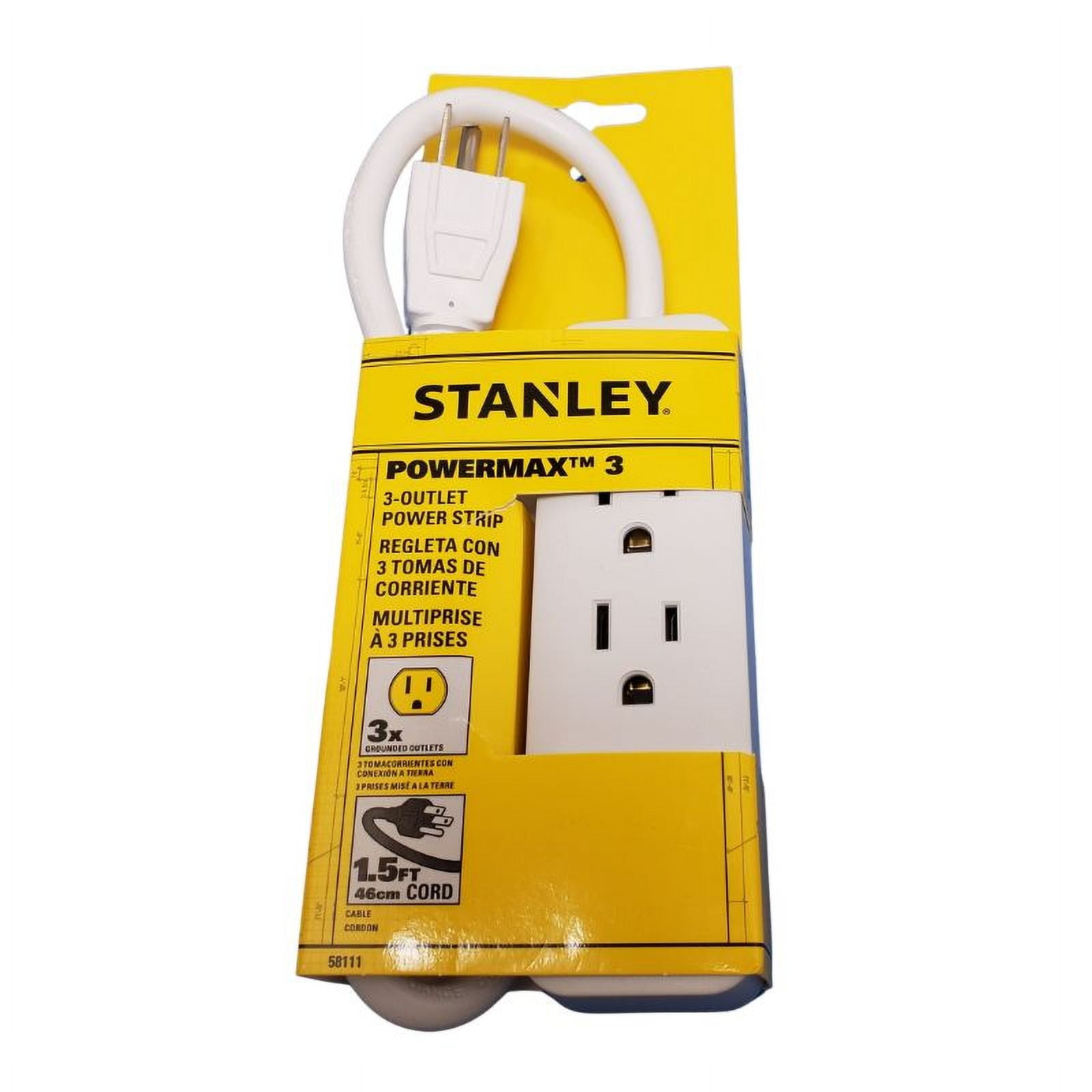 Stanley 3 Outlet Power Bar