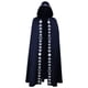 thumbnail image 4 of Capa con capucha de talla grande, 5 colores, estilo renacentista medieval, para Halloween, iglesia, sacerdote, cosplay, 4 of 5