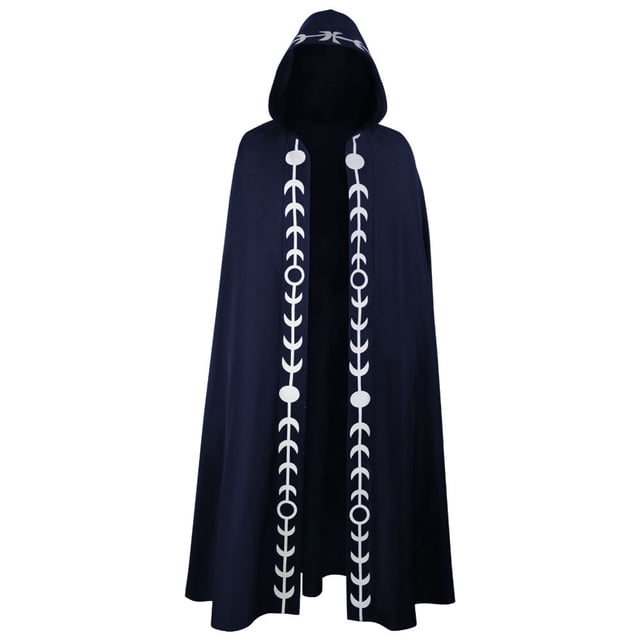 Capa con capucha de talla grande, 5 colores, estilo renacentista medieval, para Halloween, iglesia, sacerdote, cosplay