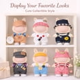thumbnail image 2 of 17cm Doll Clothes Set - Cute Bunny Outfits for Doll Collectors and Fashion Enthusiasts, 2 of 5