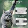 thumbnail image 3 of sunsanly Cat Tracker Collar with Reflective Strips Waterproof Adjustable Pet Safety Collar Cat Locator Cover Collar for Small Medium Large Cats, 3 of 8