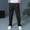 Black, variant on Boys' Spring and Summer Pants Solid Color Ankle Tied Casual Work Pants Comfortable and Breathable Versatile for Daily Use Weekend Vacation Outdoor Sports(Blue,9-10 Years)