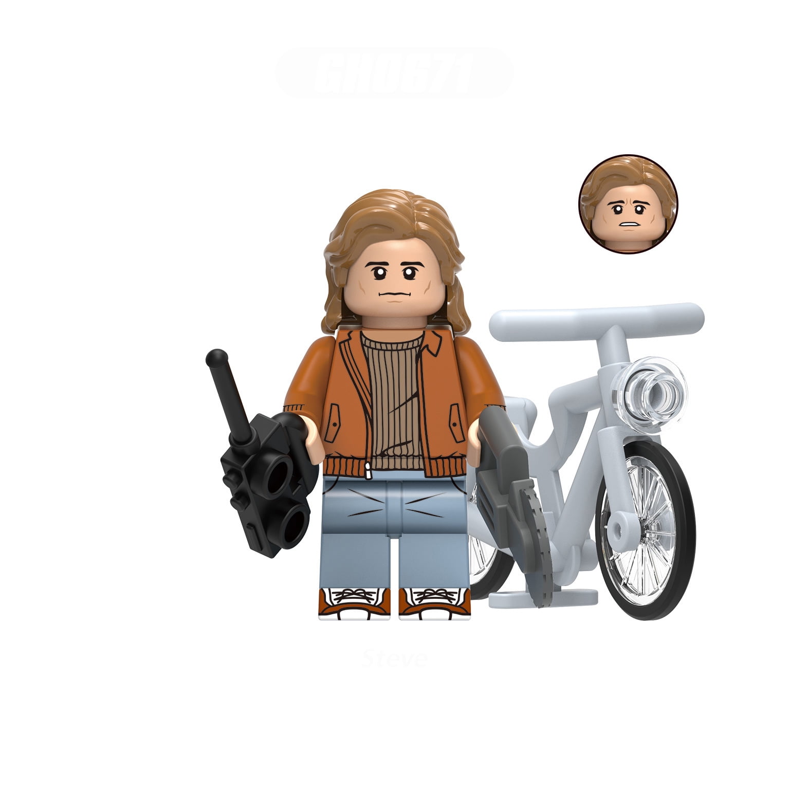8PCS Minifigures Set Eleven Upside Down Max Hawkins Movies Demogorgon Steve Dustin Mike Will Erica Robin Nancy Building Blocks, Creative Puzzle Toys for Children Christmas Gift Birthday Present