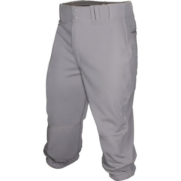 Baseball Express Youth Triple Play Solid Knicker Pant Gray XL