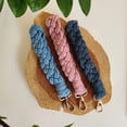 thumbnail image 5 of Handmade Braided Wristlet for Keys and Wallets, 5 of 10
