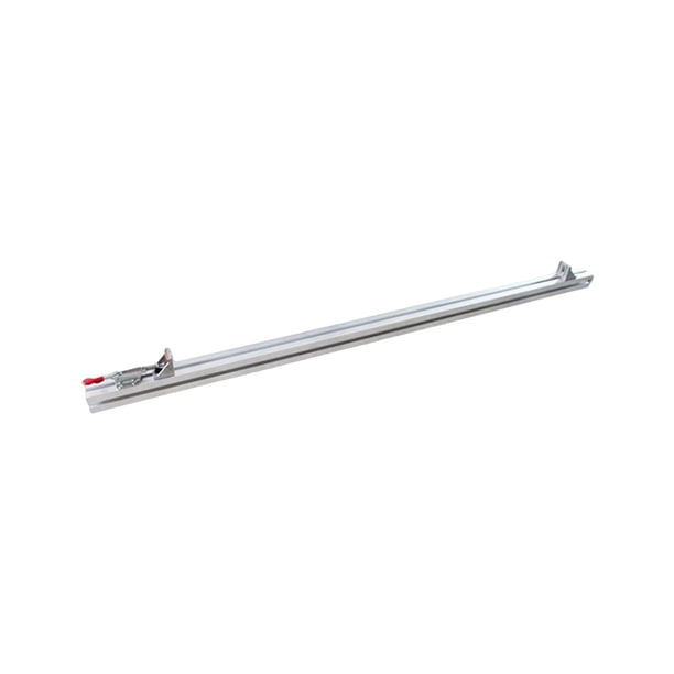 Clip de fijación de guía Regla de guía Clip de fijación Sujeción Aleación de aluminio Estable Práctico Durable Herramienta de carpintería Accesorio Guía resistente Clip de , 1 M