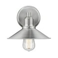 thumbnail image 2 of Z-Lite 613-1V Casa 1 Light 9-1/2" Wide Bathroom Sconce - Nickel, 2 of 7