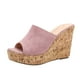 thumbnail image 2 of Novedad de verano, zapatillas de boca de pez con pendiente y tacón alto para mujer de talla grande Wmkox8yii  hj789, 2 of 7