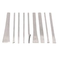 thumbnail image 4 of Juego De Cuchillos De Pedicura, Cuchillo Raspador De Pies De Acero Inoxidable Compacto Removedor De Piel Muerta Hoja Afilada Para El Cuidado De Los Pies, 4 of 7