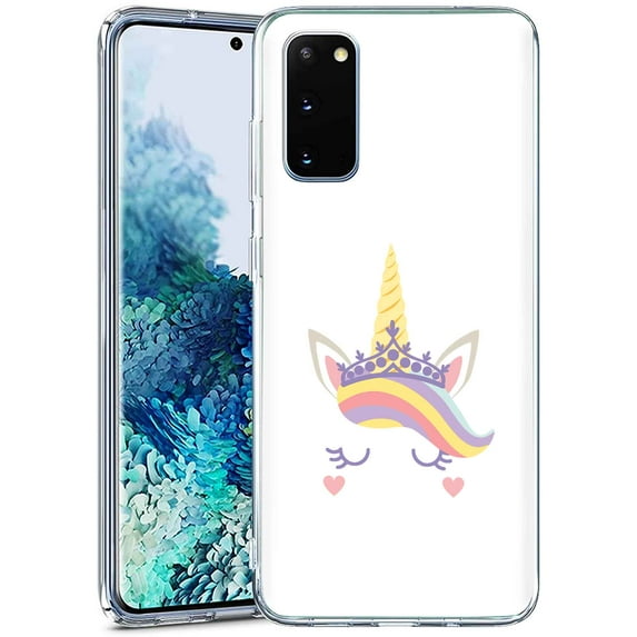 TalkingCase Slim Phone Case Compatible for Samsung Galaxy S20 FE 4G/5G,(Not S20),Sleeping Unicorn Print,Lightweight,Flexible,Soft, USA