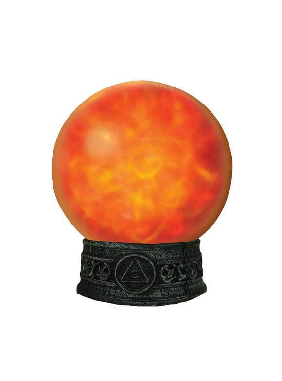 Red Orb Witches Magic Light Halloween Decoration