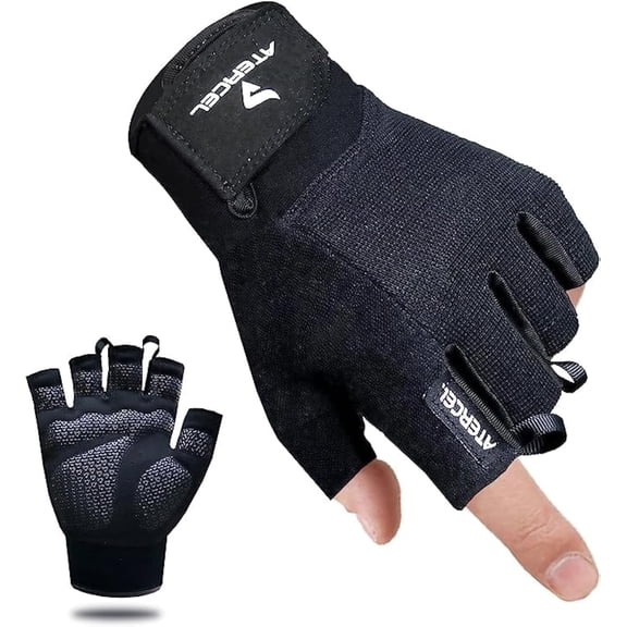 Workout Gloves for Men and Women, Exercise Gloves for Weight Lifting, Cycling, Gym, Training, Breathable and Snug fit