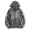 Grey, variant on Women's Hoodies Sweatshirts Casual Print Long Sleeve Hooded Sweatshirt with Zip Up Thermal Hoodie for Everyday Wear White S