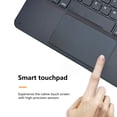 thumbnail image 5 of AKKHOO Rechargeable Wireless Bluetooth Keyboard with Touchpad, Ultra-Slim Quiet Portable Keyboard, Compatible with iOS, Android, Windows and Mac, 5 of 11