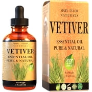 Vetiver Essential Oil (1 oz), Premium Therapeutic Grade, 100% Pure and Natural, Perfect for Aromatherapy, Soothing the Body and Mind, and Much More by Mary Tylor Naturals
