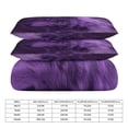 thumbnail image 2 of 3 Pcs Soft Bedding Set, Includes 1 Duvet Cover with Zipper And 2 Pillow,Shams Purple Wolf King(102"×90"), 2 of 8