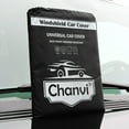Chanvi Windshield Snow Ice Cover Extra Larger Size 97"x 63" Cover with