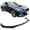 Carbon Fiber Print, variant on Ikon Motorsports Front Bumper Lip Compatible With 2018-2024 Infiniti Q50 Base/Non-Sport Models Matte Black PP Polypropylene 3PCS Add-On Front Lip Spoiler Splitter