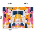 thumbnail image 5 of FORMRS Acrylic Clipboard with Low Profile Clip Standard A4 Letter Size, 12.5" x 9", Art Geometric, 5 of 8