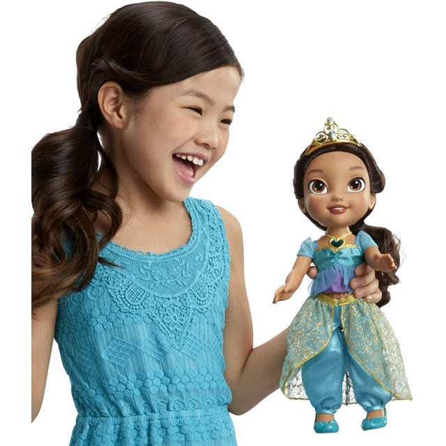 Disney Princess Jasmine Doll Sing & Shimmer Toddler Doll, Princess Jasmine canta "A Wh Disney Princess Disney Princess
