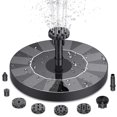 thumbnail image 1 of Labymos Solar Fountain Pump for Bird Bath Upgrade, Solar Bird Bath Fountain with 6 Nozzles,, 1 of 8