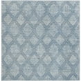thumbnail image 2 of Unique Loom Kamala Washable Collection Area Rug - Modern Trellis (7' 10" Square Blue/Ivory), 2 of 8