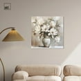 thumbnail image 3 of Cloud Kissed Flowers II Canvas White Floral Art by Art Remedy, Gallery Wrapped, 30" x 30", 3 of 7